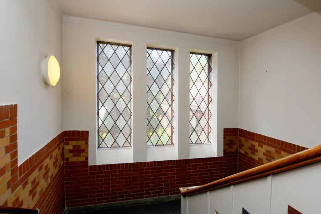 patershart 3 ramen glas in lood